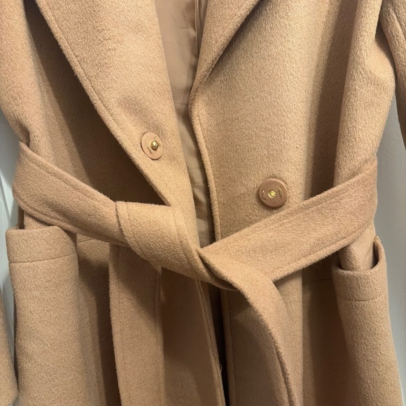 Michael Kors Belted Wool Coat - Picture 5 of 5
